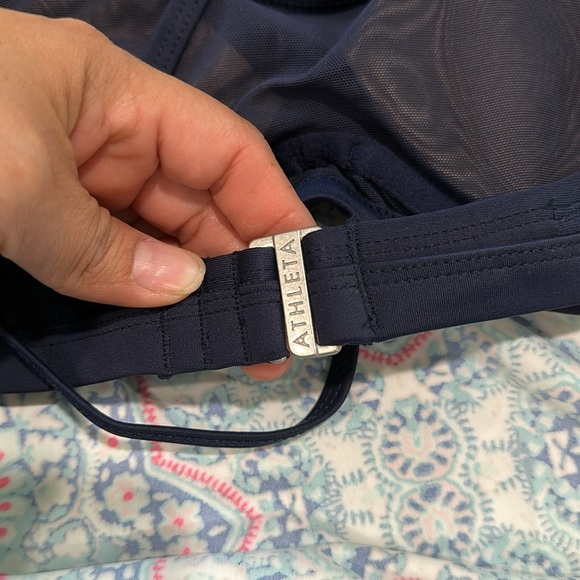 Athleta Blue Crop Camisole Top - Picture 4 of 5